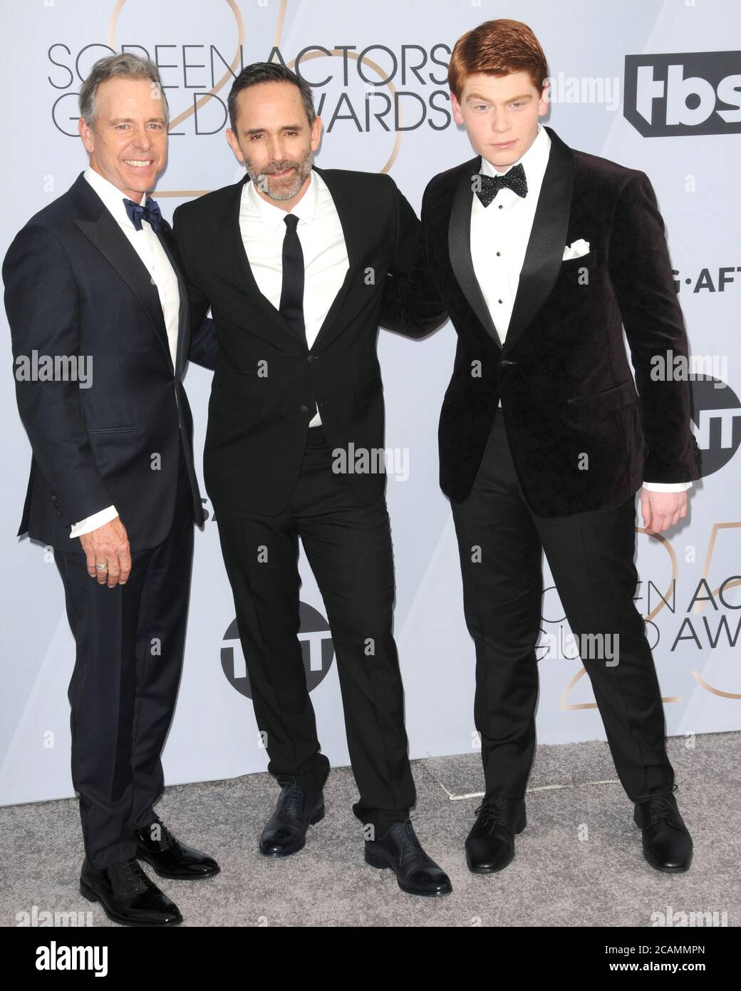 LOS ANGELES - JAN 27: Robert C Treveiler, Trevor Long, Charlie Tahan at the  25th Annual Screen Actors Guild Awards at the Shrine Auditorium on January  27, 2019 in Los Angeles, CA Stock Photo - Alamy