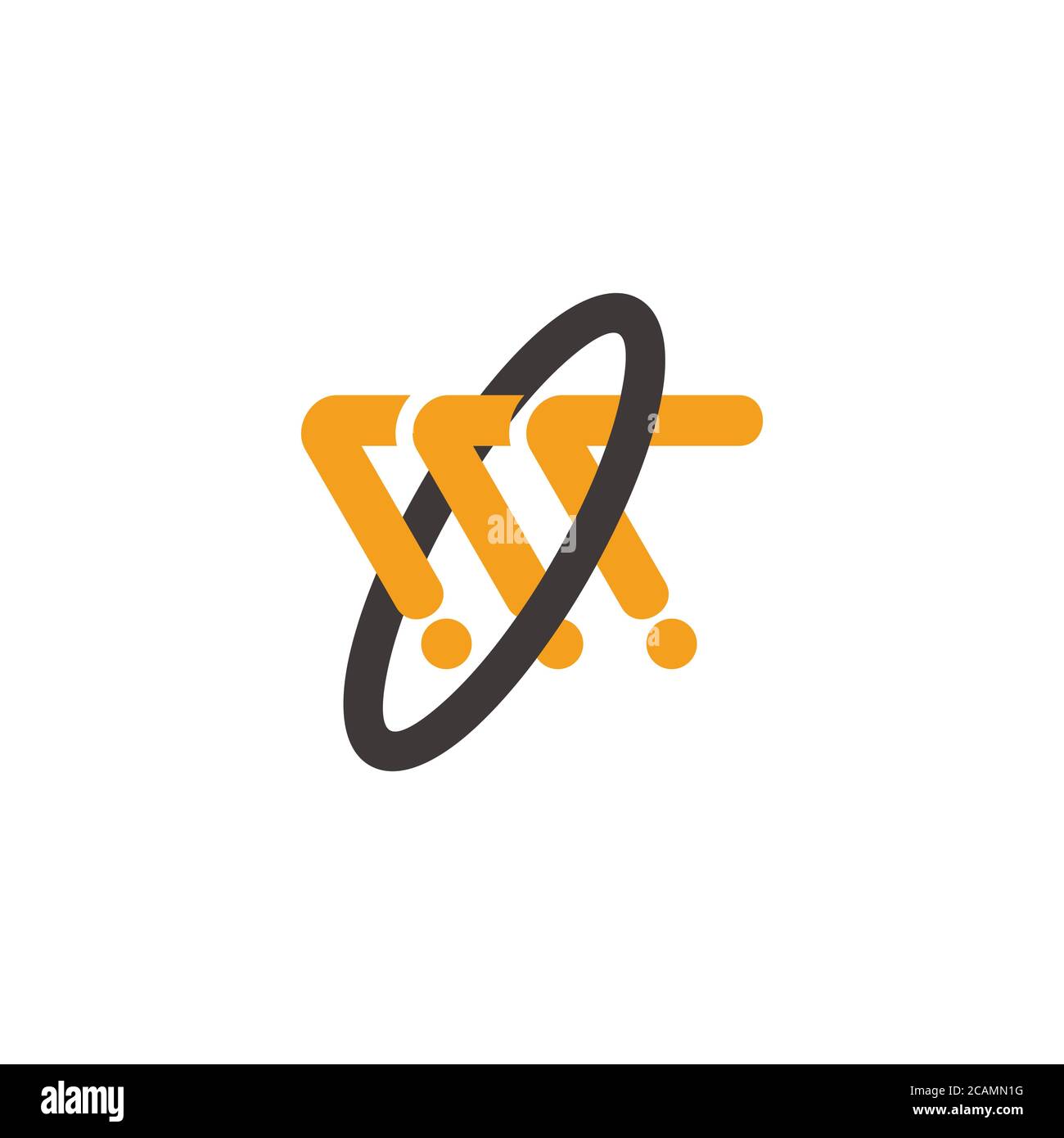 abstract letter m colorful motion arrow design logo vector Stock Vector ...