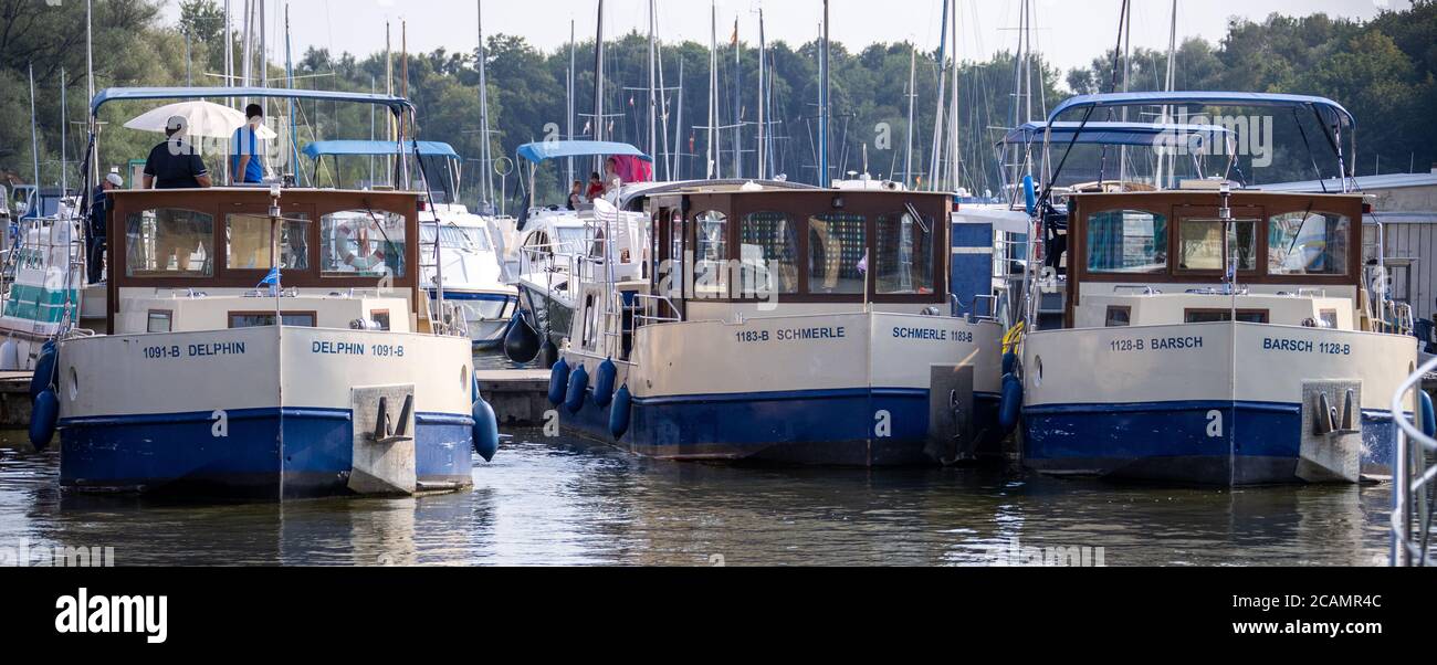 Rechlin, Germany. 07th Aug, 2020. During the introductory course a