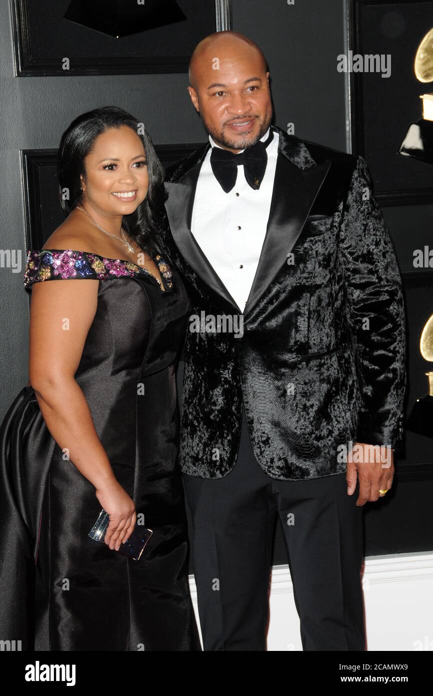 LOS ANGELES FEB 10 Kennard Garrett, Guest at the 61st Grammy Awards