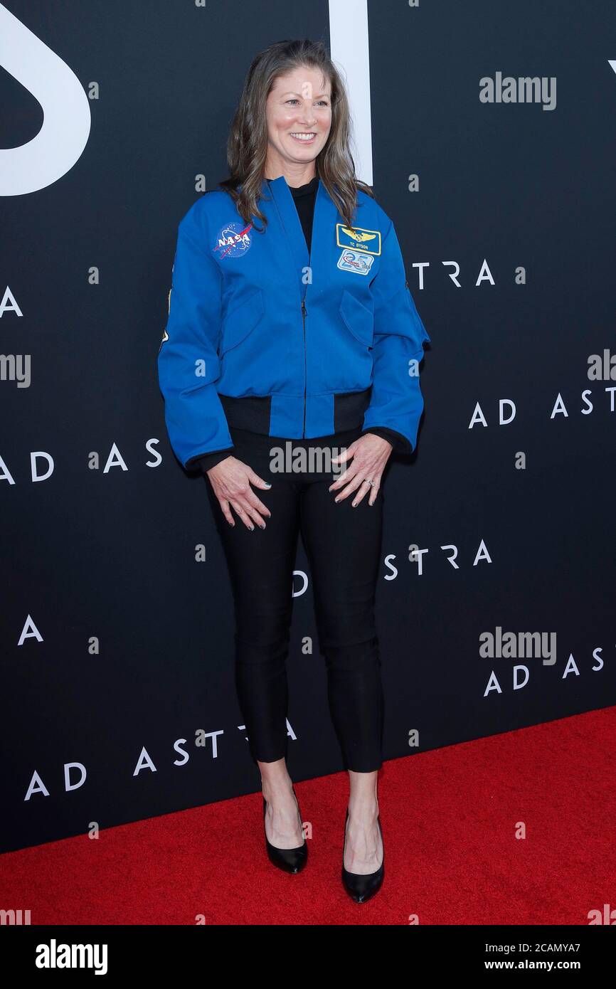 LOS ANGELES - SEP 18:  Tracy Caldwell Dyson at the Ad Astra Premiere at the ArcLight Theater on September 18, 2019 in Los Angeles, CA Stock Photo
