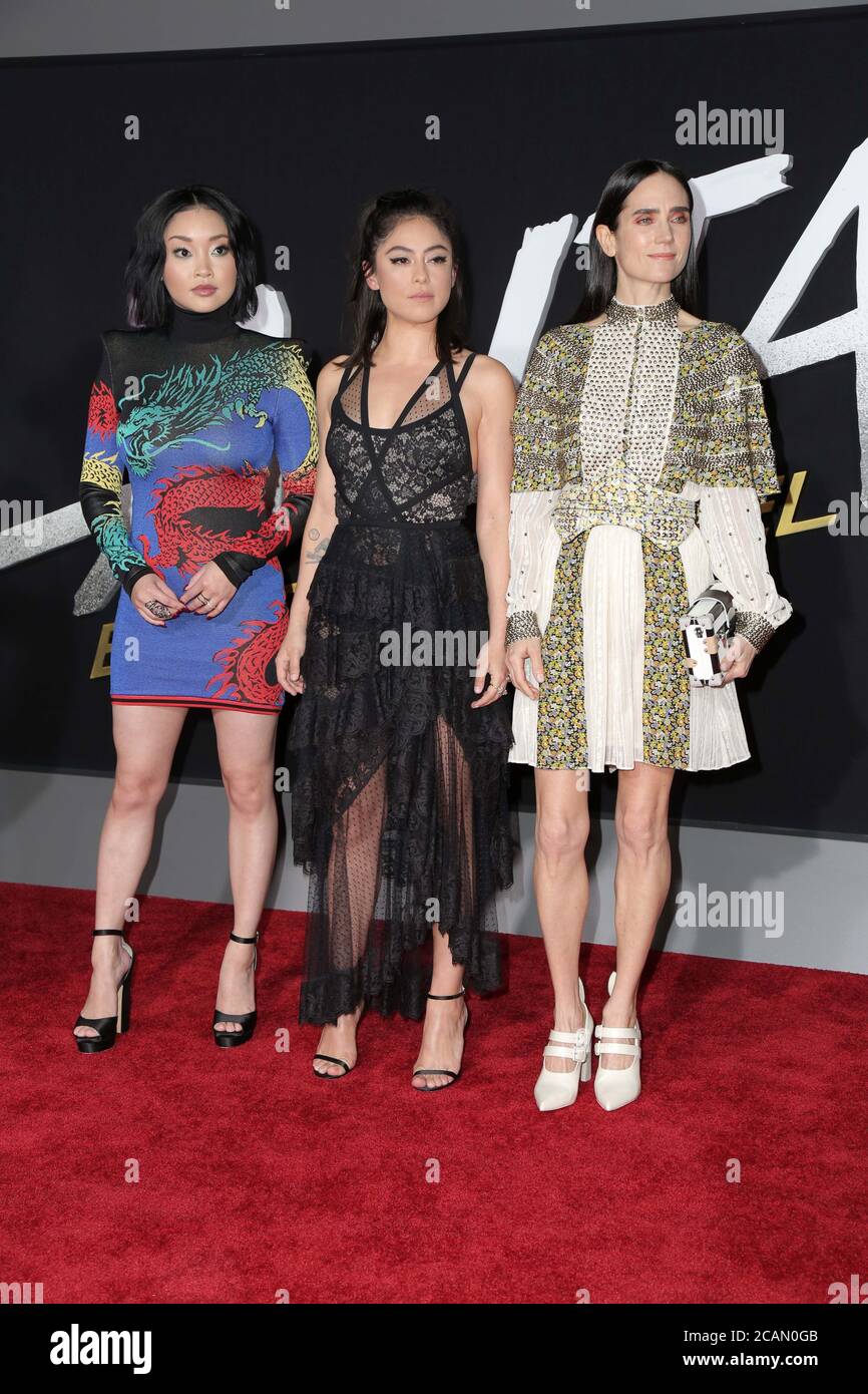 LOS ANGELES - FEB 5: Lana Condor, Rosa Salazar, Jennifer Connelly at
