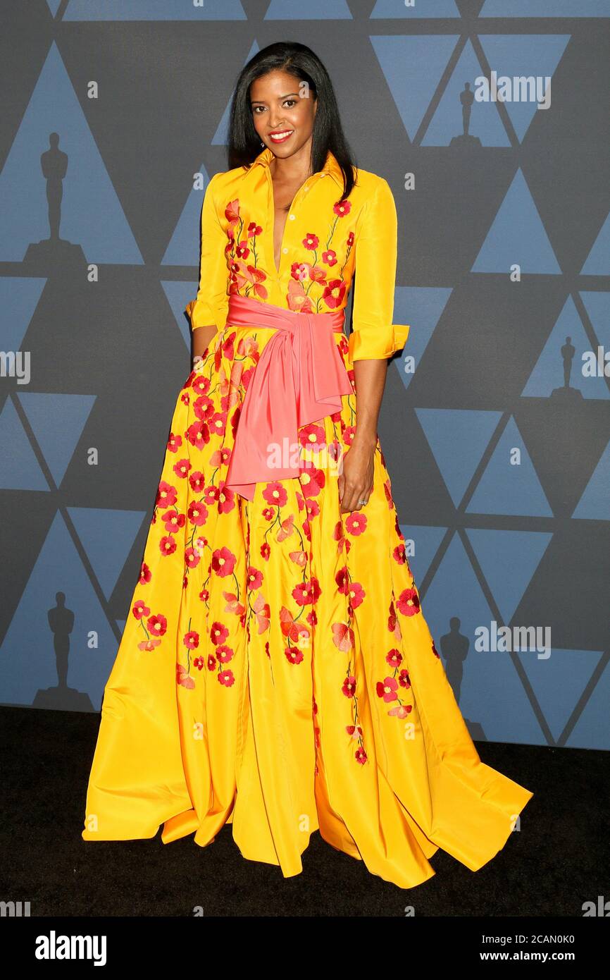 LOS ANGELES - OCT 27:  Renee Elise Goldsberry at the 11th Annual Governors Awards at the Dolby Theater on October 27, 2019 in Los Angeles, CA Stock Photo