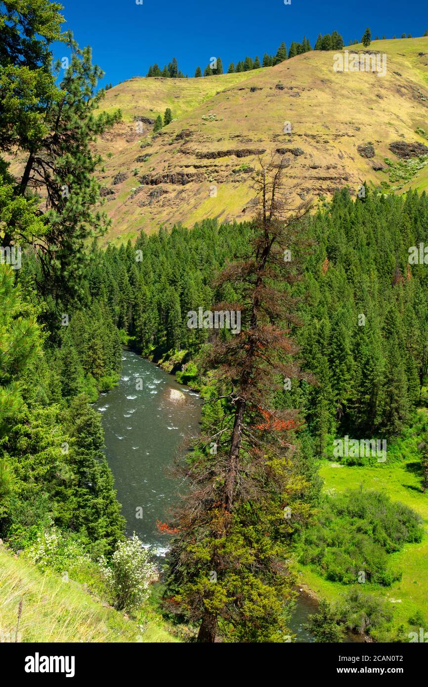 Minam River canyon, Union County, Hells Canyon National Scenic Byway