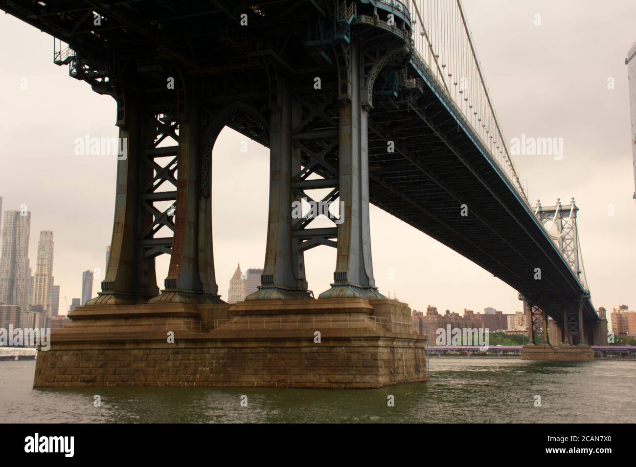 Puente Brooklyn Stock Photo