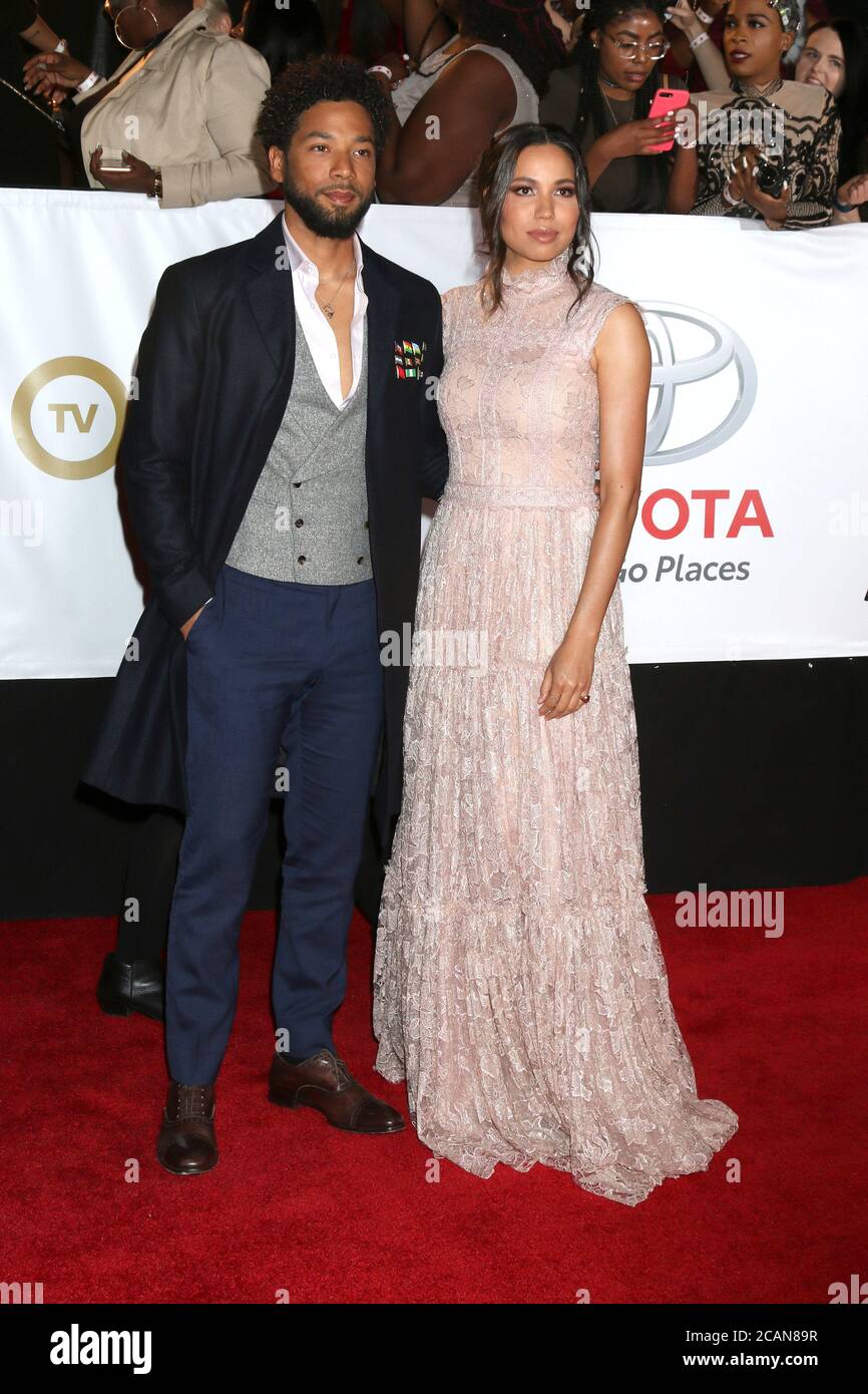 LOS ANGELES - JAN 15: Jussie Smollett, Jurnee Smollett-Bell at the 49th