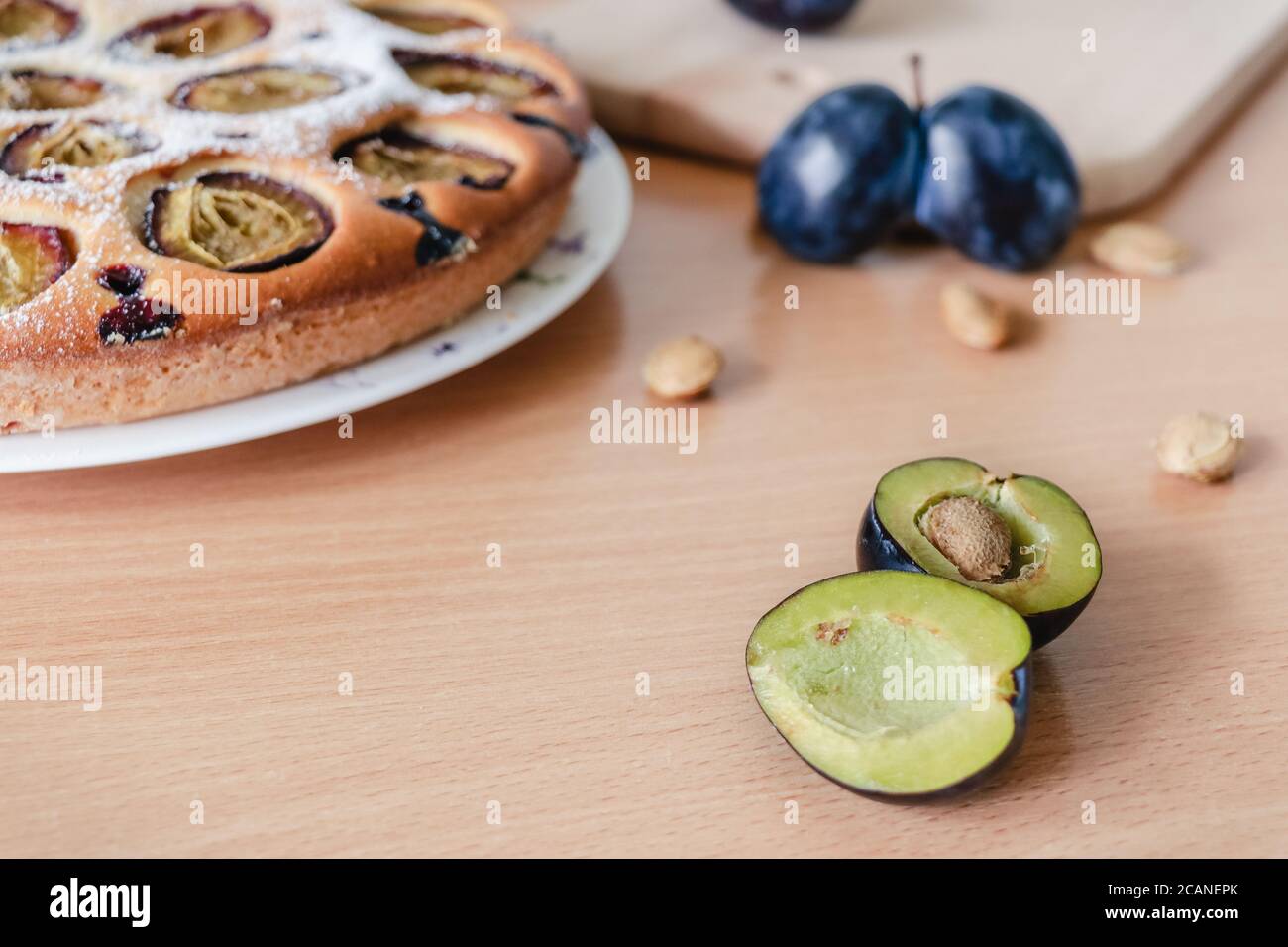 Plum pits hires stock photography and images Alamy