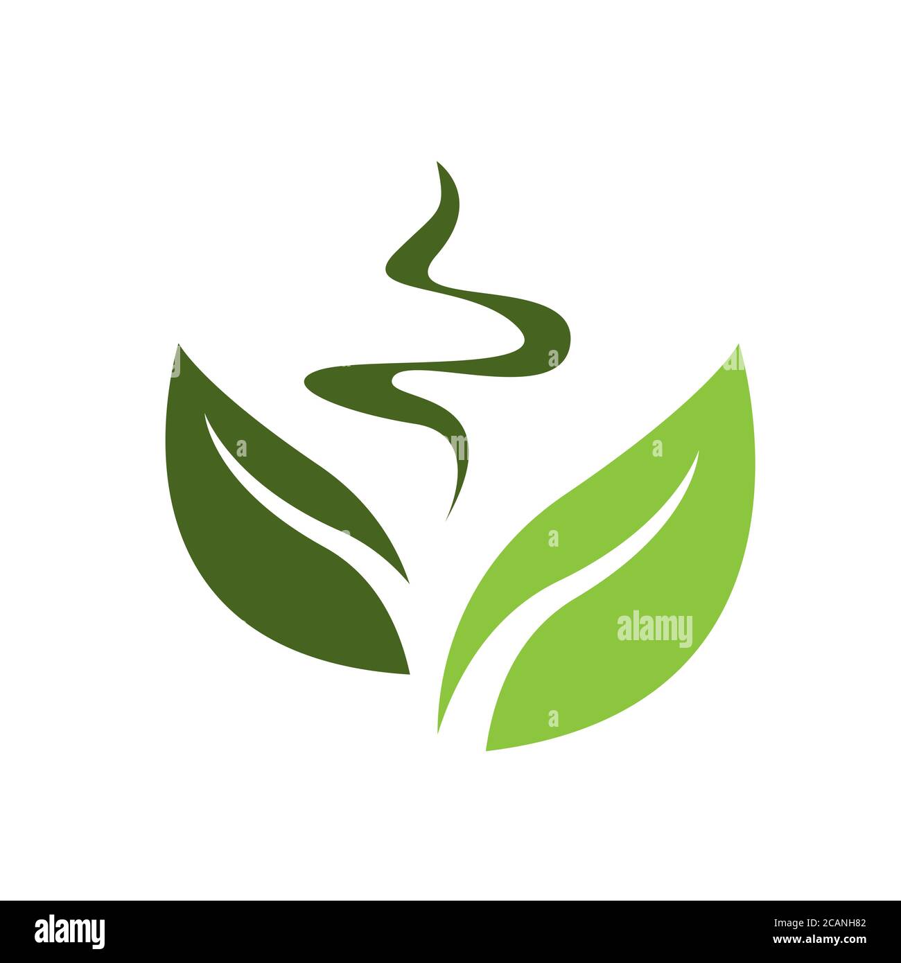 green tea, tea leaves , icon, business logo design Stock Vector | Adobe  Stock