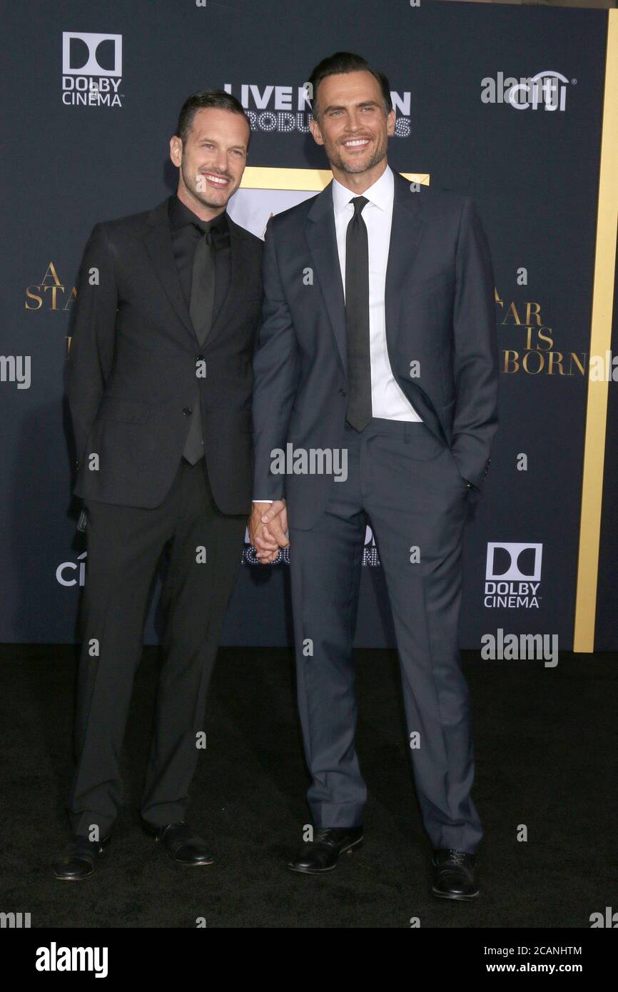 LOS ANGELES SEP 24 Jason Landau, Cheyenne Jackson at the "A Star is