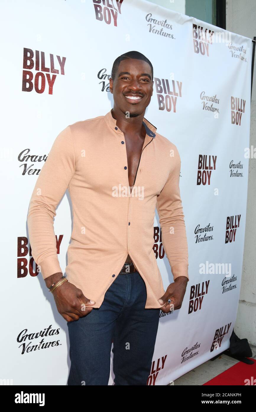 LOS ANGELES - JUN 12:  Terrell Carter at the 'Billy Boy' Los Angeles Premiere at the Laemmle Music Hall on June 12, 2018 in Beverly Hills, CA Stock Photo