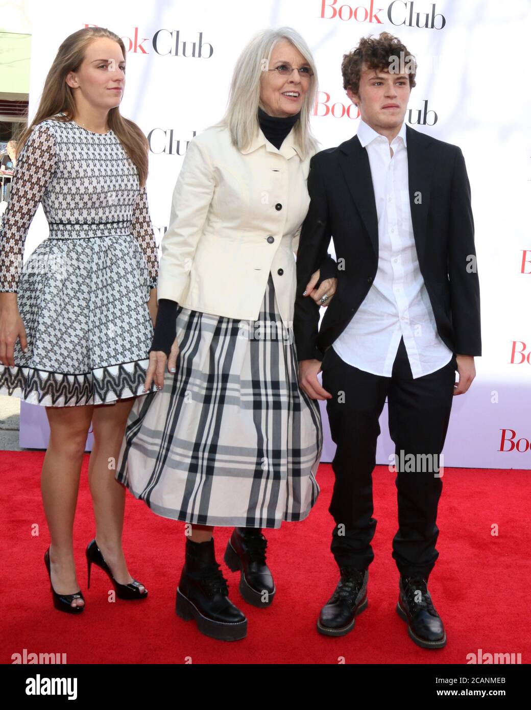 LOS ANGELES - MAY 6: Dexter Keaton, Diane Keaton, Duke Keaton at the