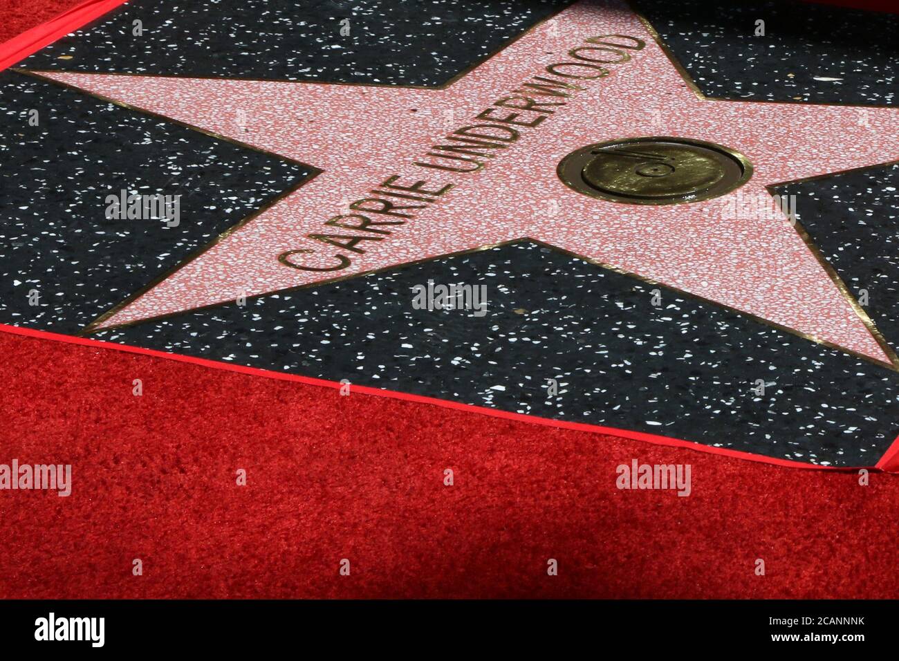 LOS ANGELES SEP 20 Carrie Underwood WOF Star at the Carrie Underwood