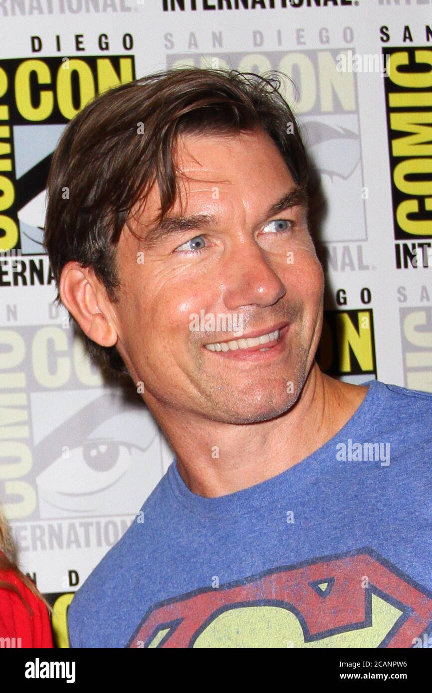 SAN DIEGO - July 20:  Jerry O'Connell at the "The Death of Superman" Press Line at the Comic-Con International on July 20, 2018 in San Diego, CA Stock Photo