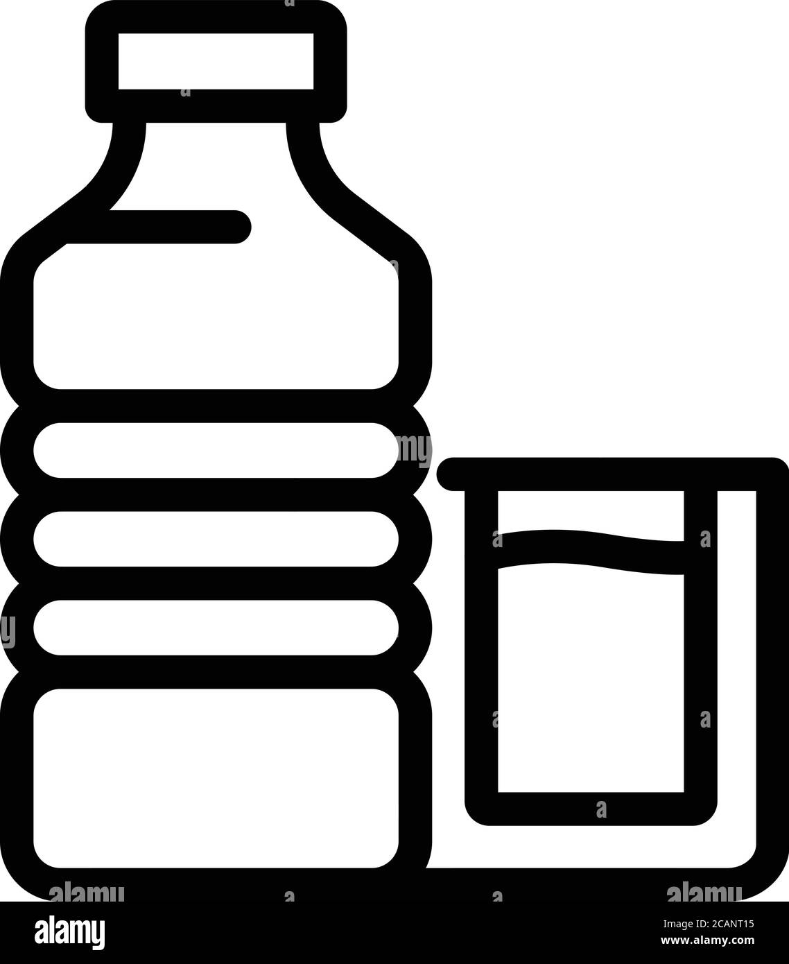 Empty wine bottle water Black and White Stock Photos & Images - Alamy