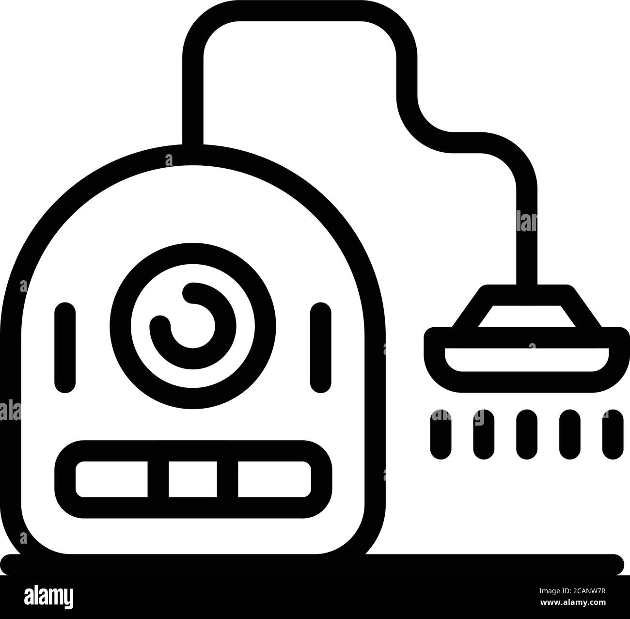 Vacuum cleaner device icon, outline style Stock Vector Image & Art - Alamy
