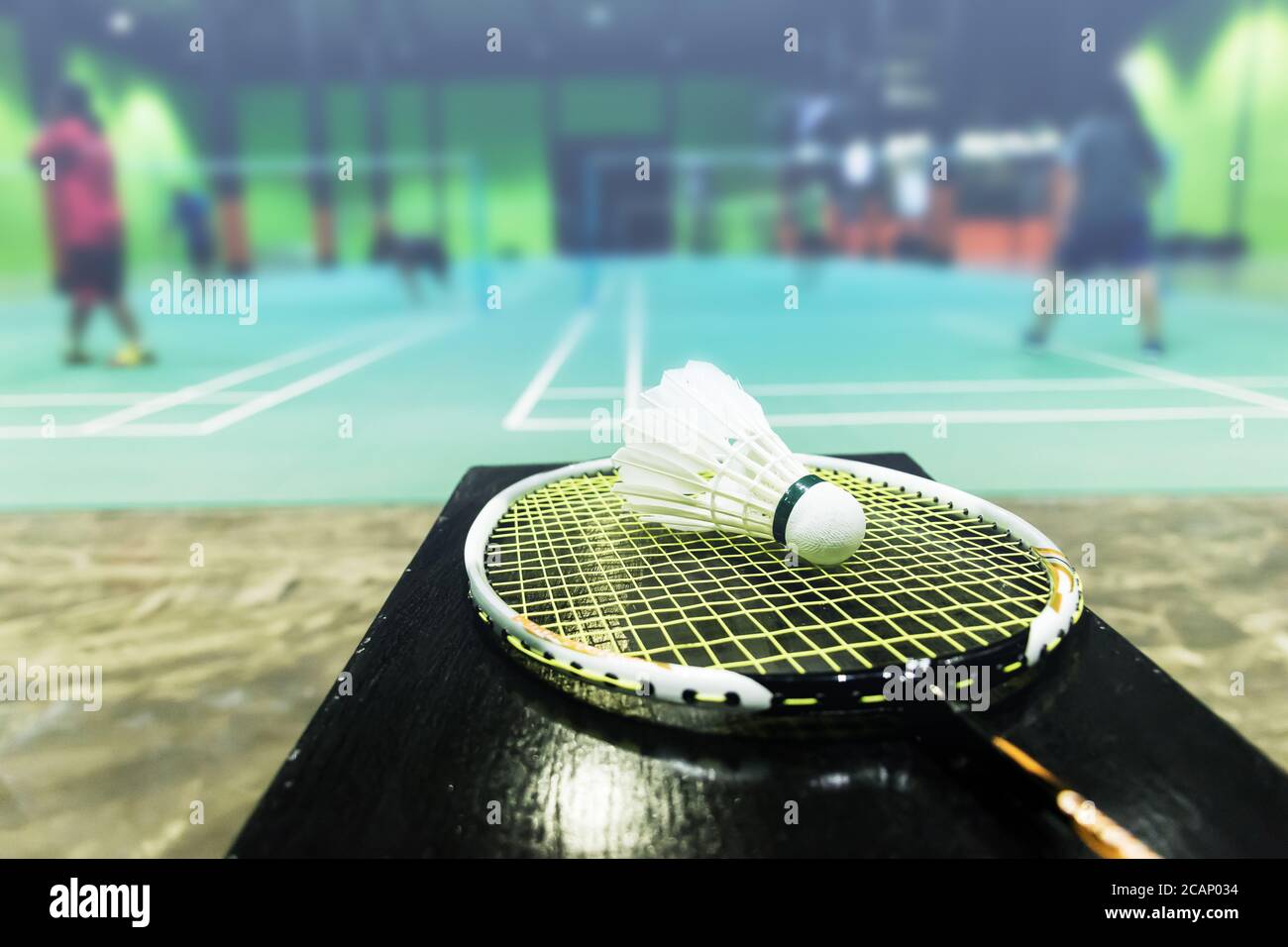 Badminton courts hires stock photography and images Alamy