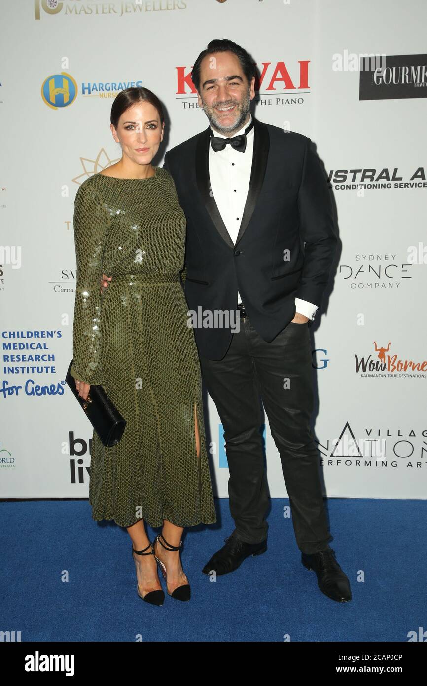 Michael 'Wippa' Wipfli and wife Lisa Wipfli attend the Jeans for Genes ...
