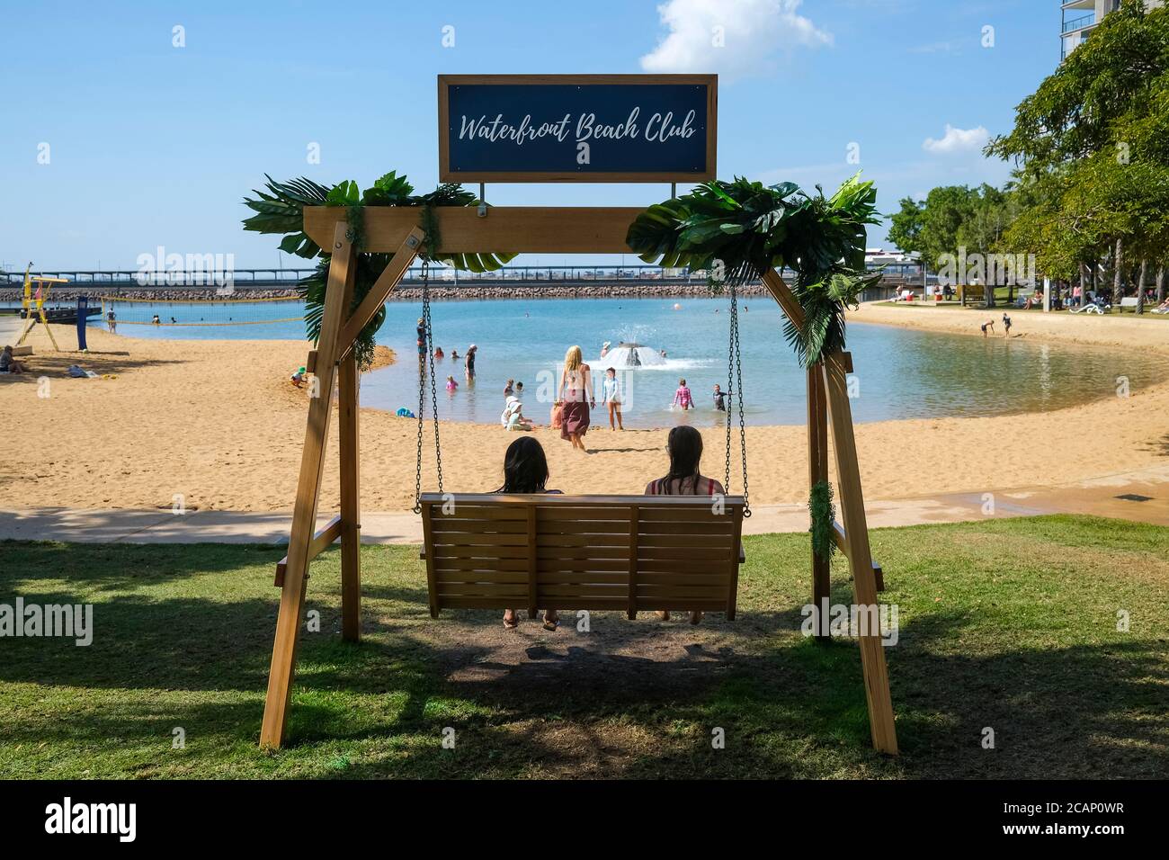 Darwin’s only manmade beach lagoon, The Recreation Lagoon, at the