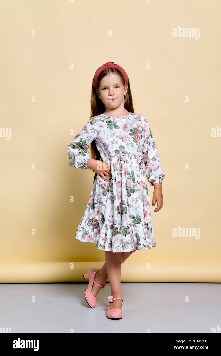 cute girl in sundress