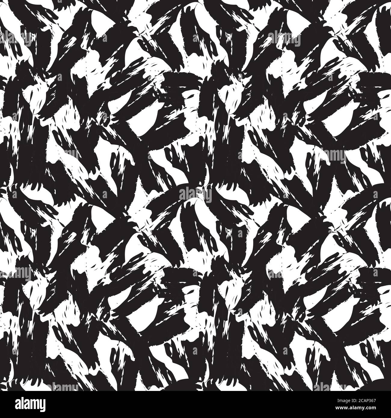 Brush stroke Camouflage abstract seamless pattern background suitable ...