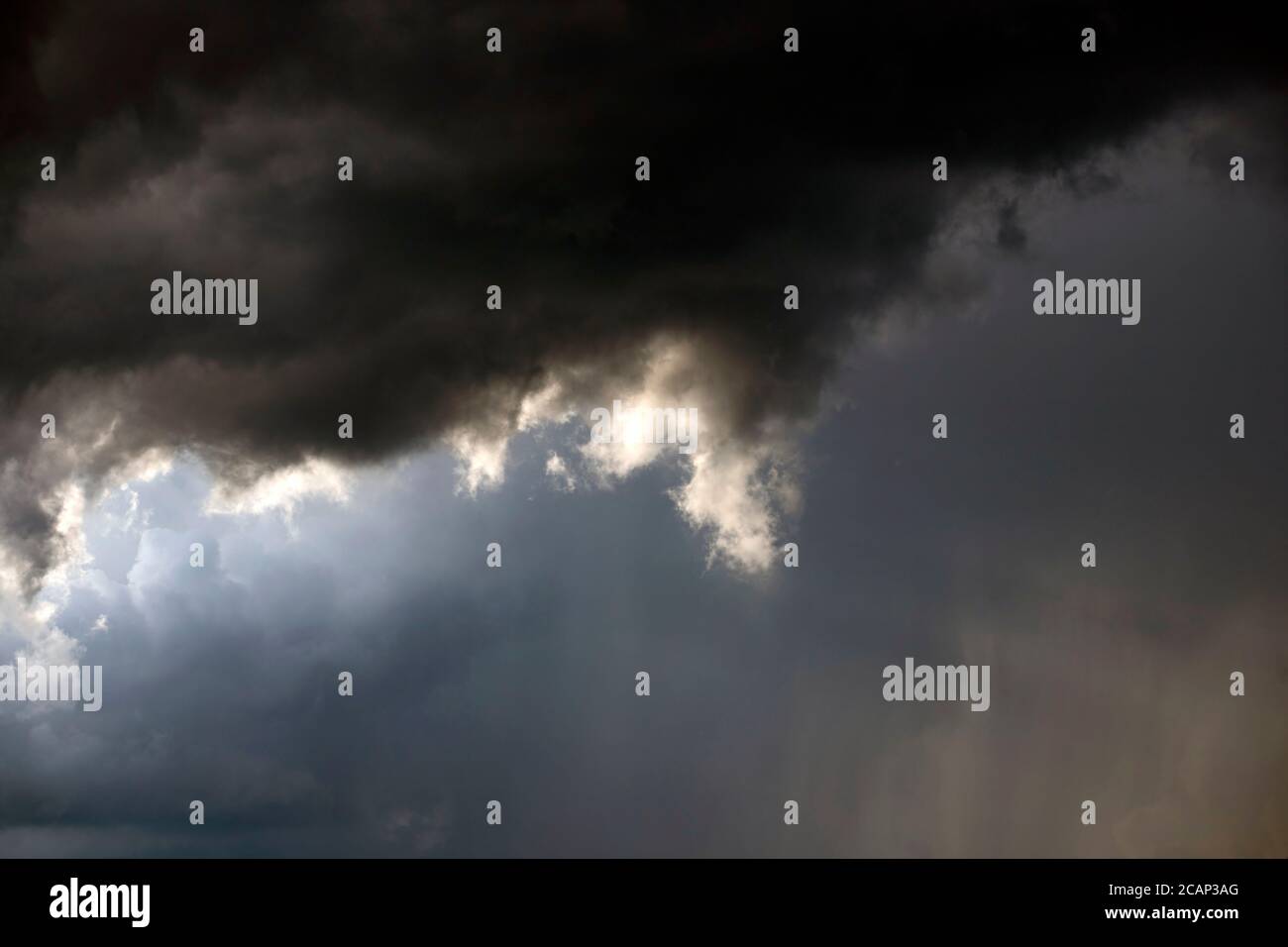 Dramatic sky background. Stormy clouds in dark sky Stock Photo - Alamy