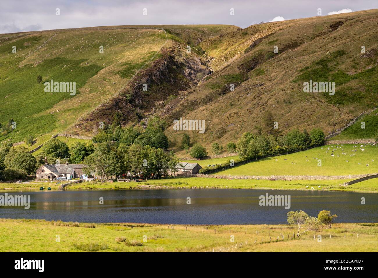 Watendlath Tarn in the Lake District, England Stock Photo