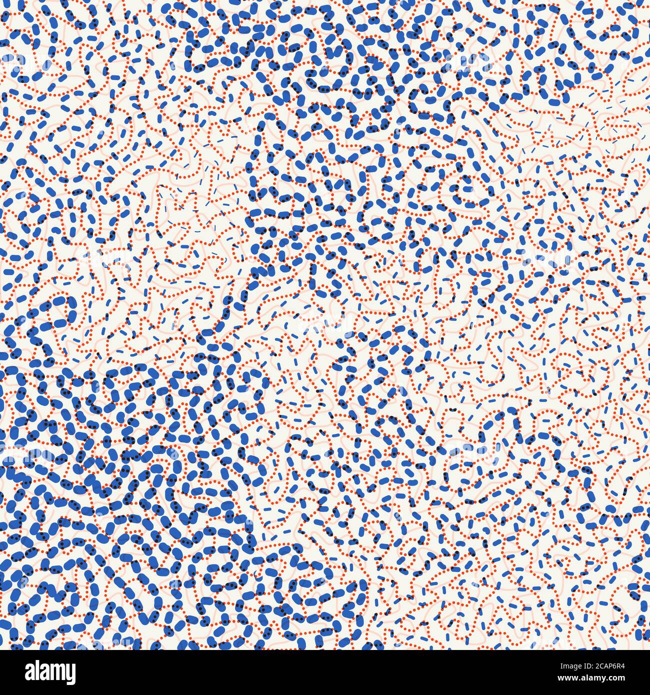 Trendy abstract background in navy blue and peach colors. Vector