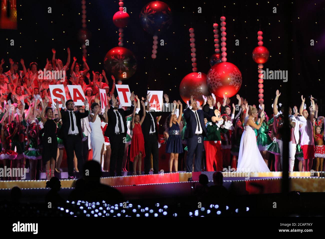 Carols in the Domain rehearsal Stock Photo Alamy