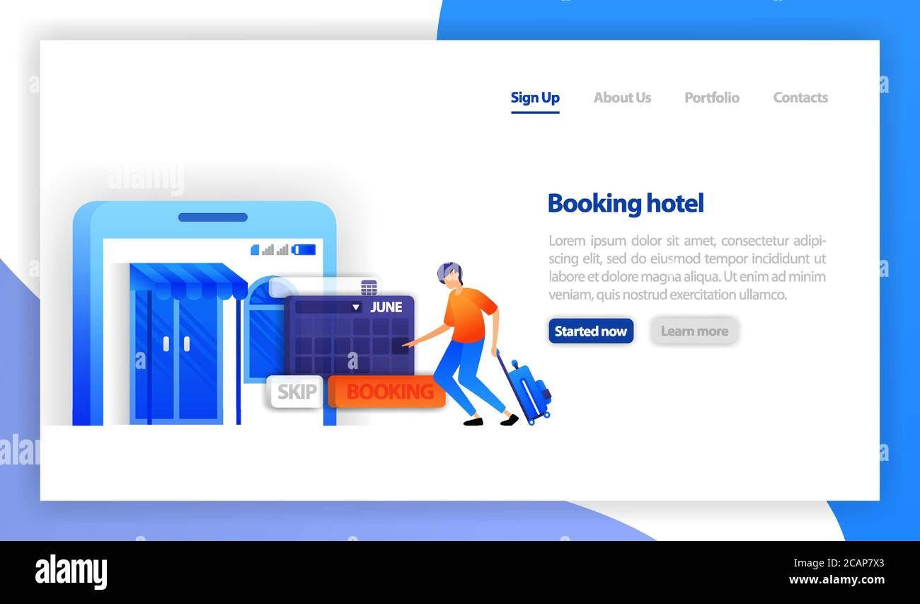 Hotel search and booking online. Isomatric reservation application