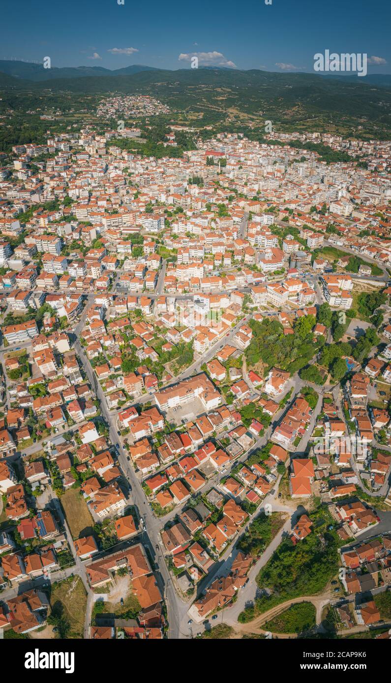 Town of Veria in central Macedonia, Greece Stock Photo