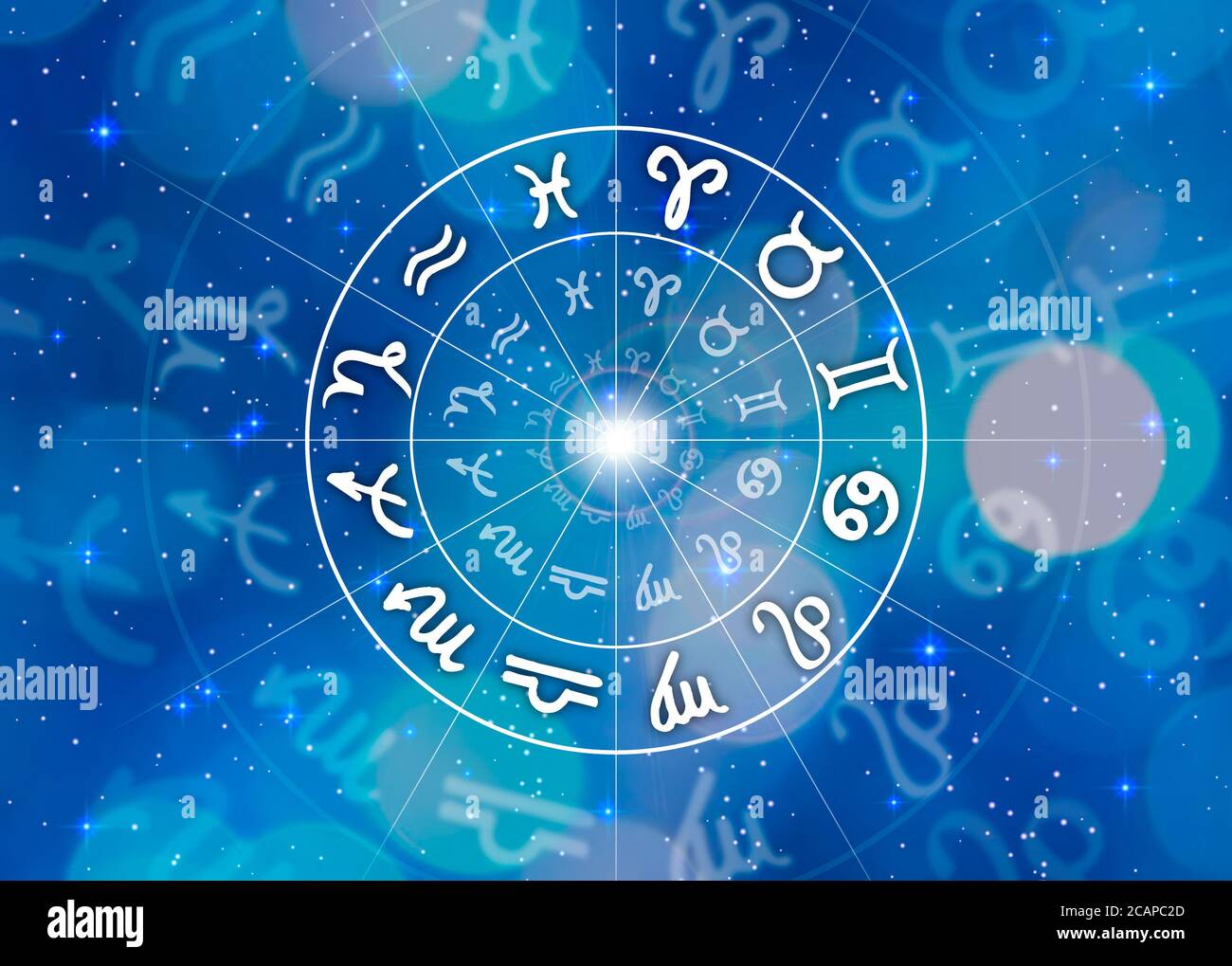 Sun signs zodiac hi-res stock photography and images - Alamy