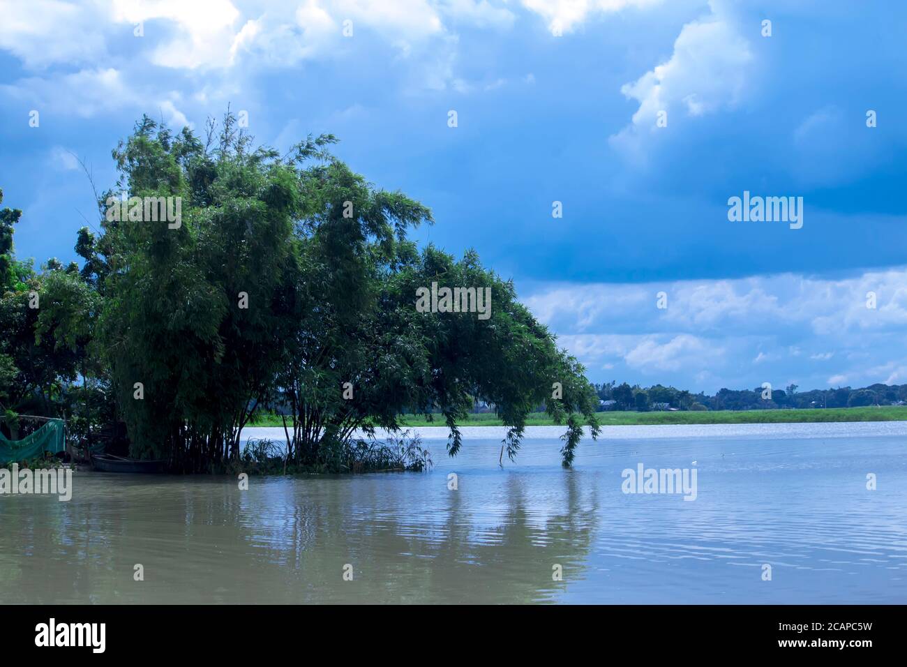 blue sky background with white clouds Stock Photo - Alamy