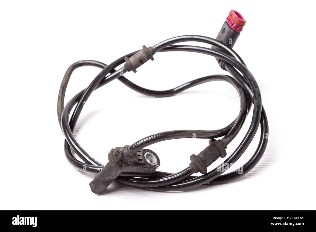 Wheel speed sensor with electronic active safety systems and auxiliary