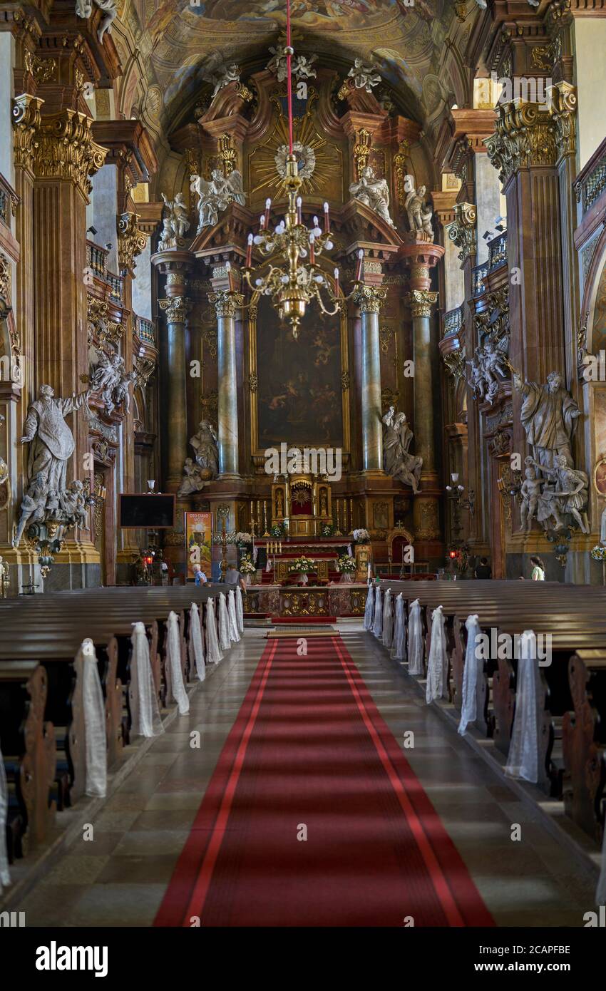 Post-Jesuit church bAROQUE CHURCH of The Holy Name of Jesus Wroclaw ...