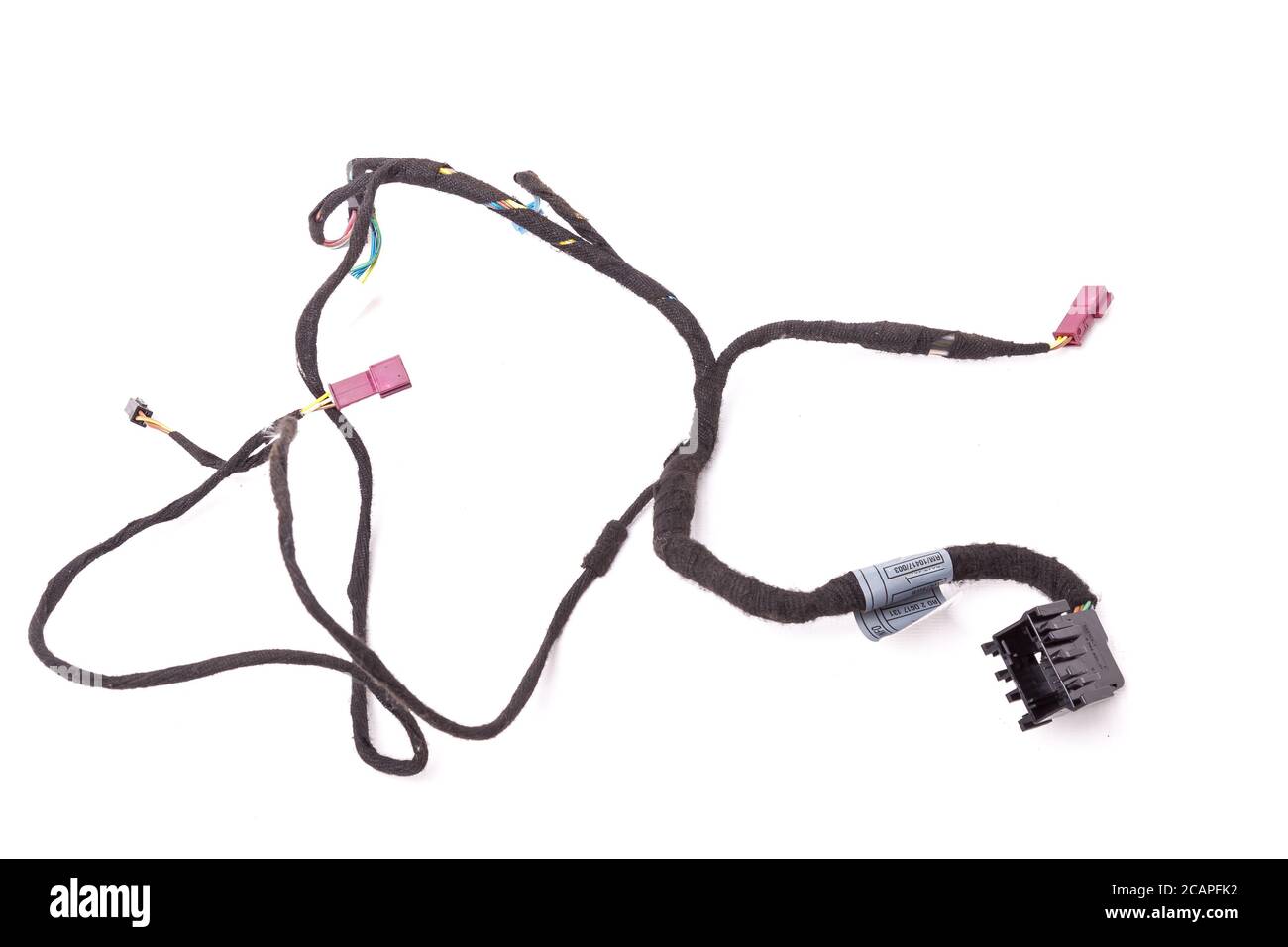 The electrical wiring of the engine ignition coils an element of the