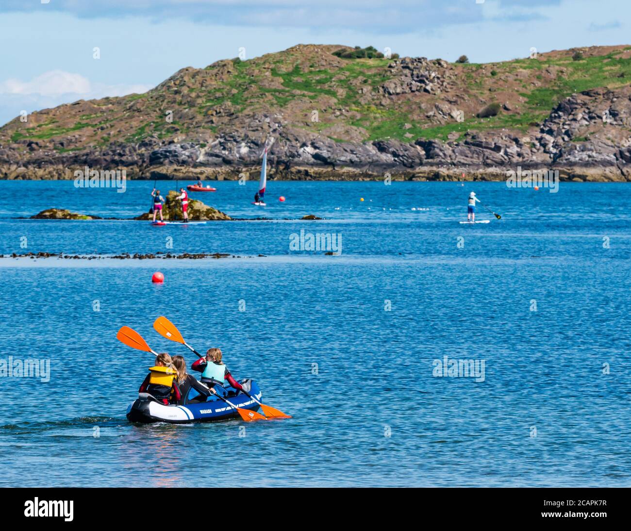 Child children having a seaside paddle paddling hires stock photography and images Alamy