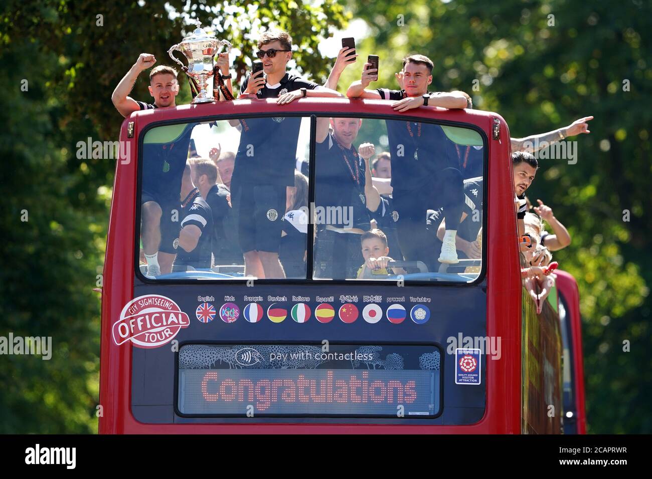 Harrogate Town A.F.C.'s Josh Falkingham (left) and Ryan Fallowfield