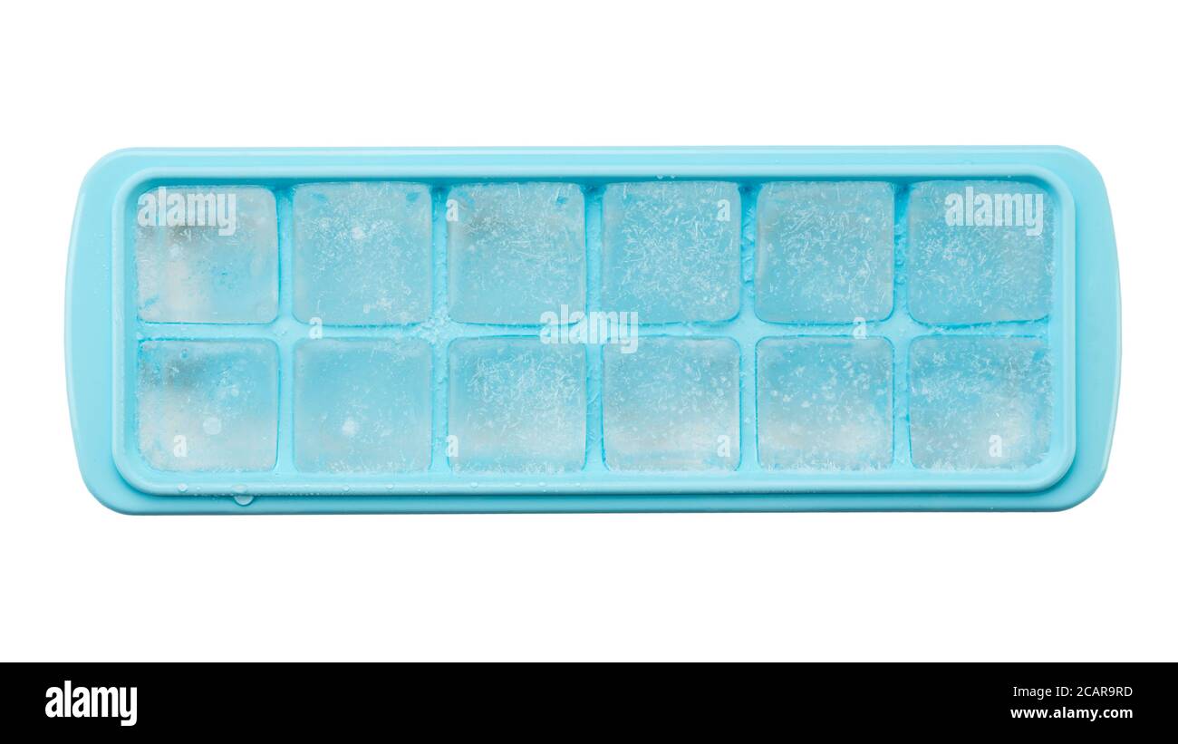 Form for making ice cubes. The concept of cold drinks. File contains