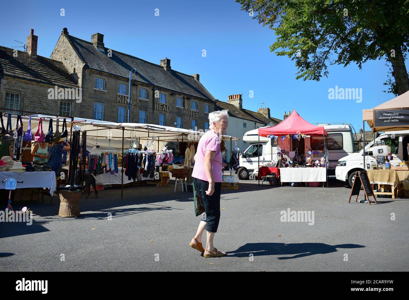 Masham North Yorkshire England UK Stock Photo Alamy