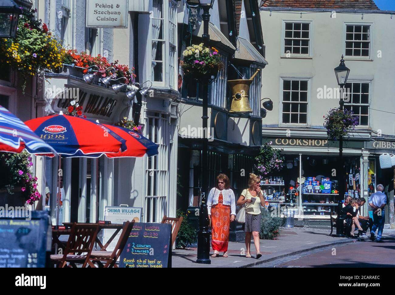 Market Place, Faversham, Kent, England, UK Stock Photo