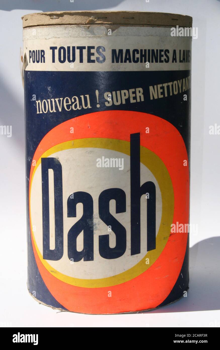 Baril de lessive Dash, vers 1960 Stock Photo - Alamy