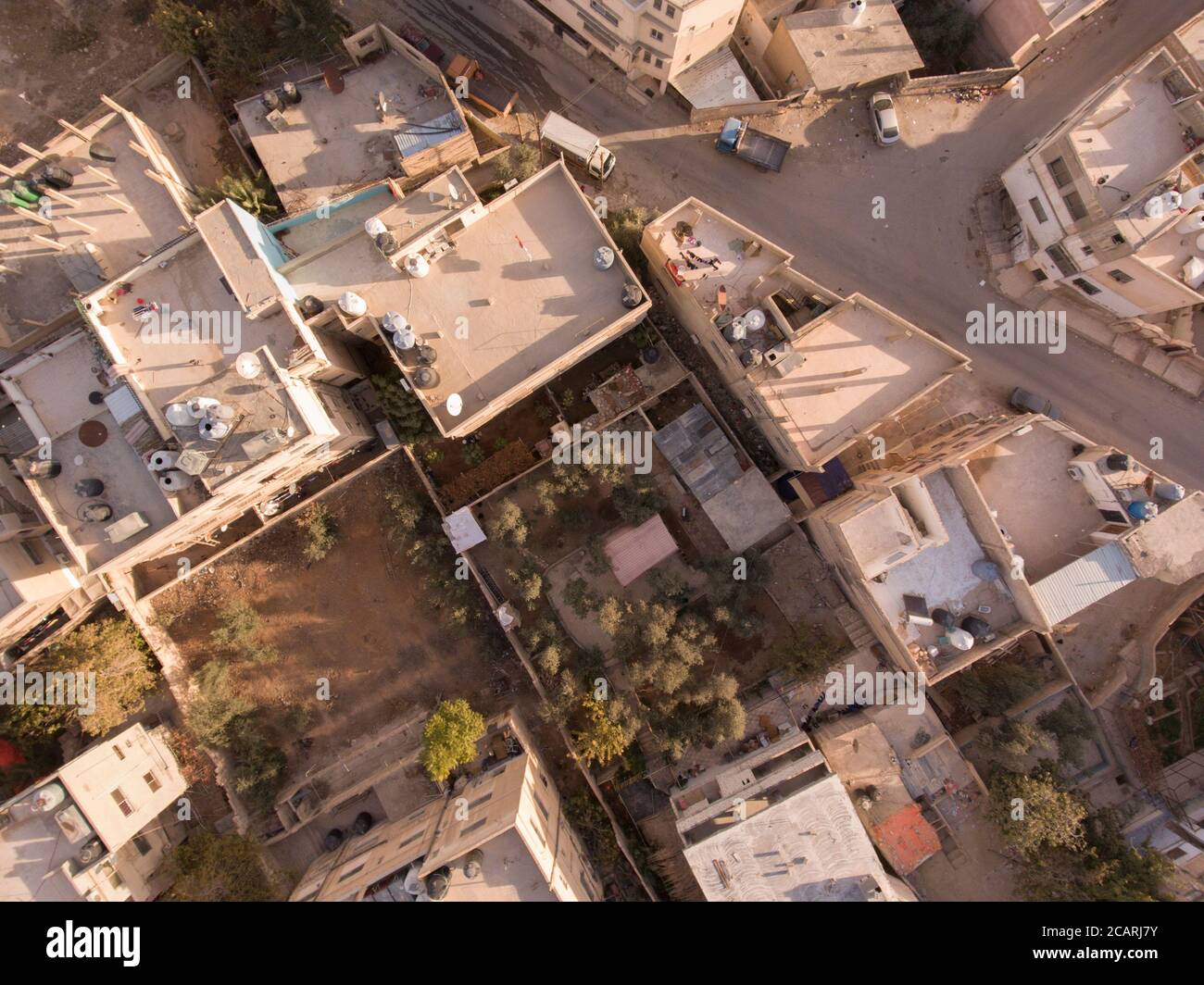 The sprawling city of Zarqa, Jordan is a separate municipality from the