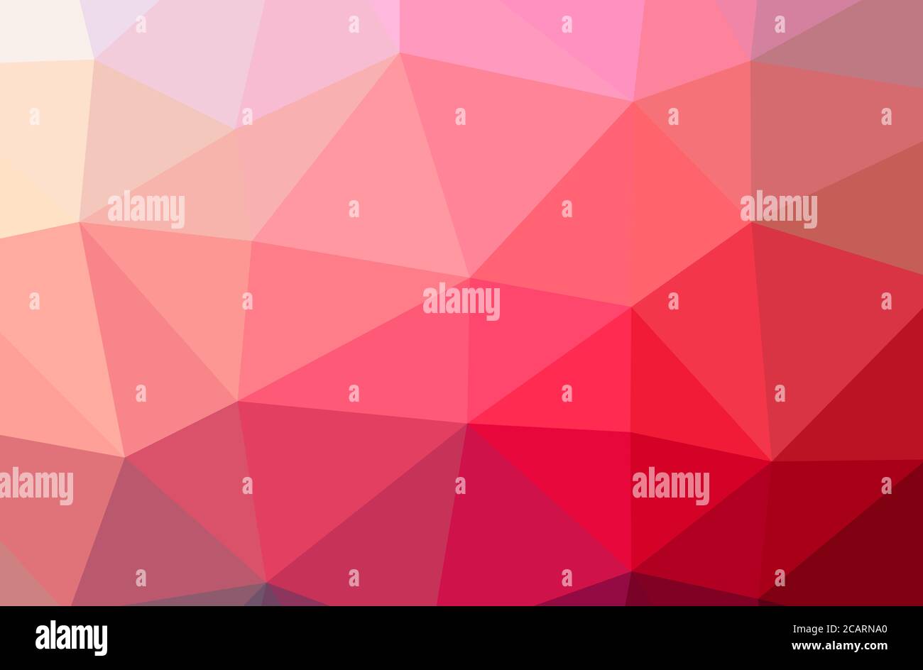 Illustration of abstract Red horizontal low poly background. Beautiful ...