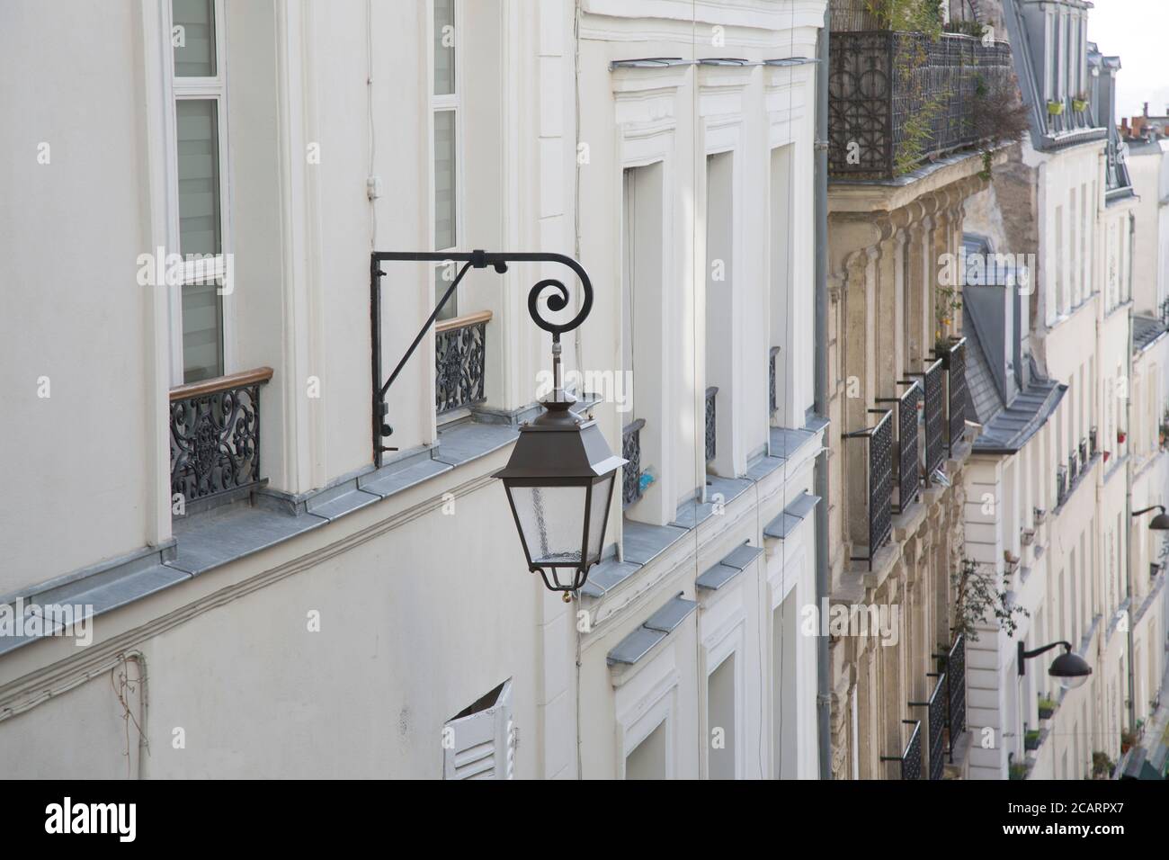 Facade of Montmartre in Paris; France Stock Photo Alamy