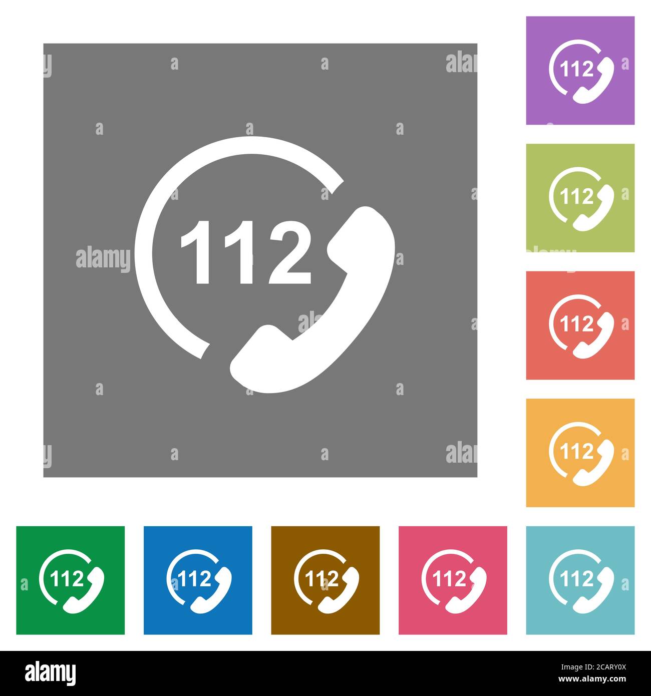 112 emergency call vector hi-res stock photography and images - Alamy