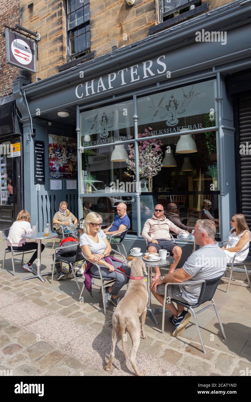 Chapters pavement street cafes elvet bridge historic street peri hires