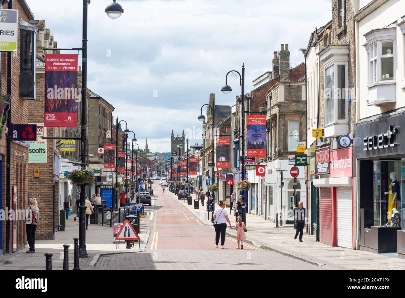 Newgate, Bishop Auckland, County Durham, England, United Kingdom Stock Photo