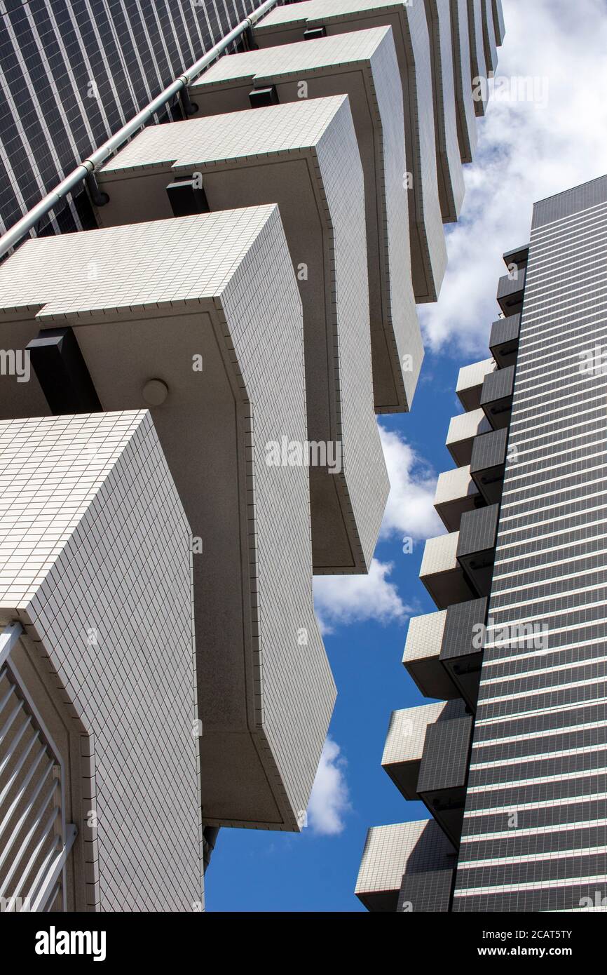 Picture of Apartment building exterior design hi-res stock photography and images ...