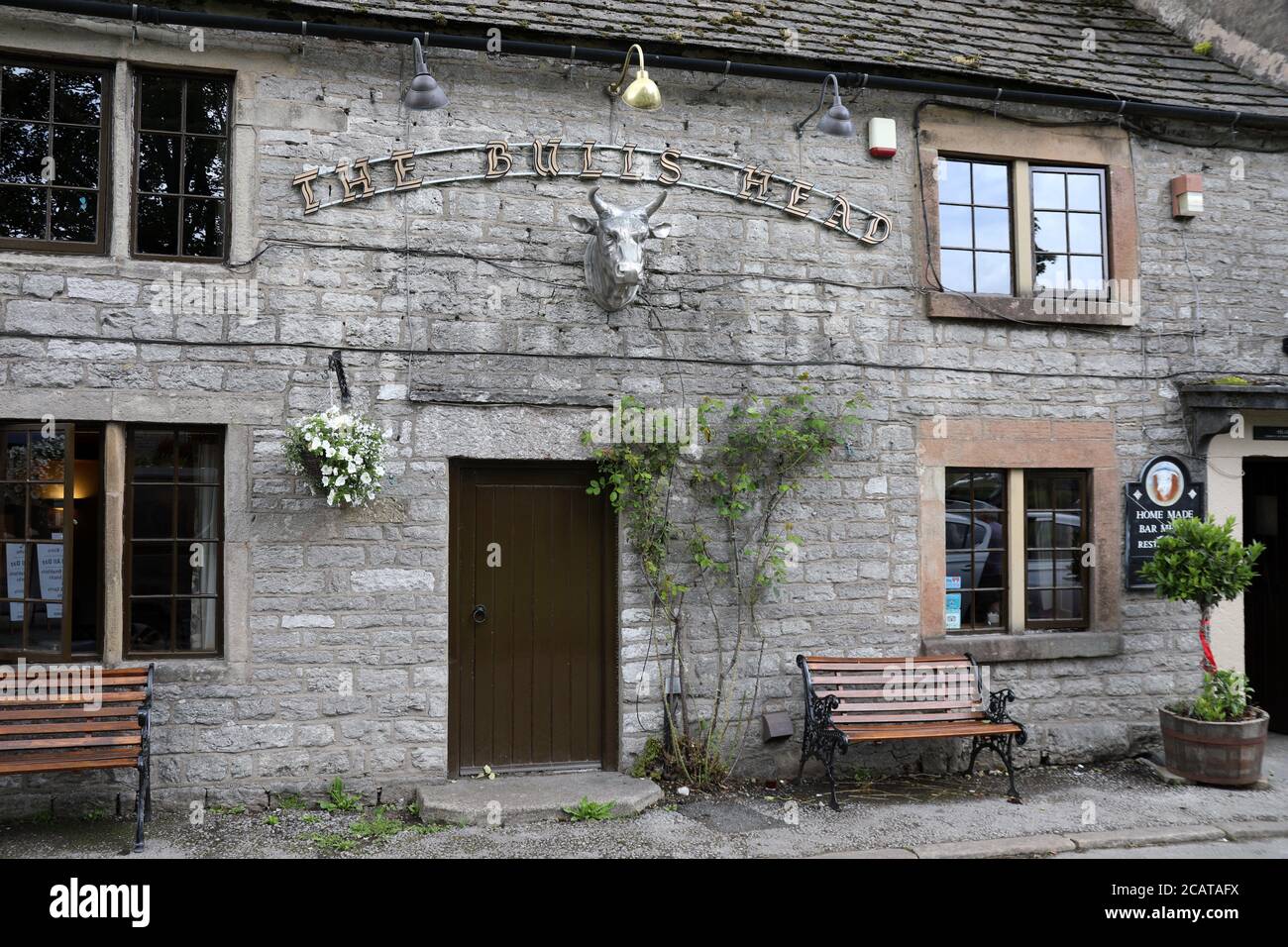 The Bulls Head public house in the Peak District village of Monyash