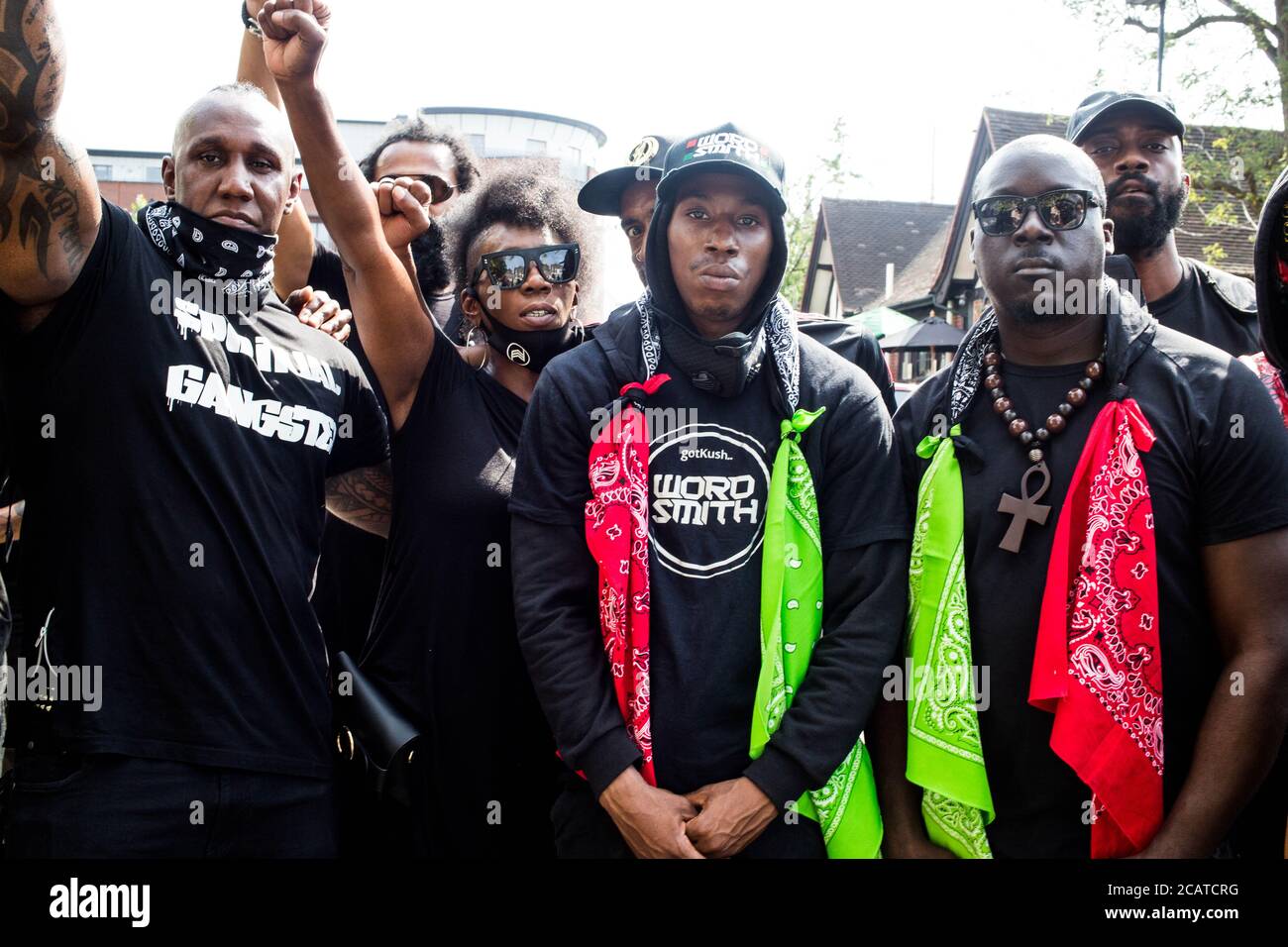 Khari McKenzie, 28(c), a rapper who performs under the stage name ...